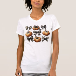Camiseta Girly Halloween Pumpkin & Arcos