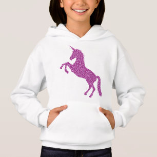 Camiseta Girly Modern Pink Unicorn