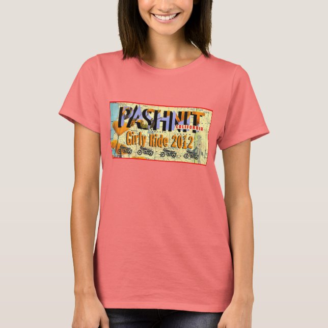 Camiseta Girly Ride Pashnit 2012 (Frente)