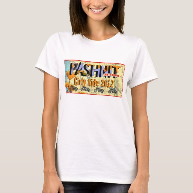 Camiseta Girly Ride Pashnit 2012 (Frente)
