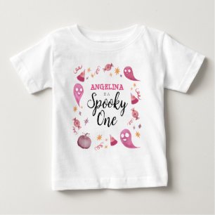 Camiseta Girly Spooky One First Birthday
