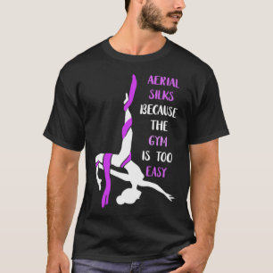 Camiseta Giro Aéreo É Fácil De Hoop Circus Lyra Air Acr