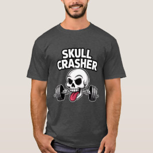 Camiseta Giro-Crânio Maquinagem Motivacional Boias de Eleva