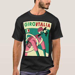 Camiseta Giro D Italia Abstrato Whimsical Bicycle Racing P