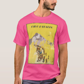 Camiseta Giro D Italia Vintage Bike Racing Através Da Alp