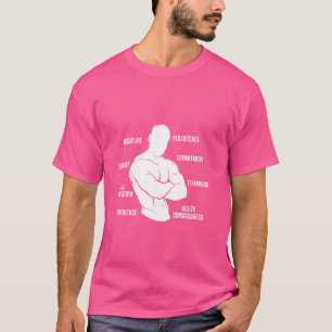 Camiseta Giro de Anatomia do Powerelevador do Bodybuilder