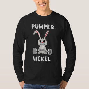 Camiseta Giro de Bomba Gato de Montagem Muscular Resistênci