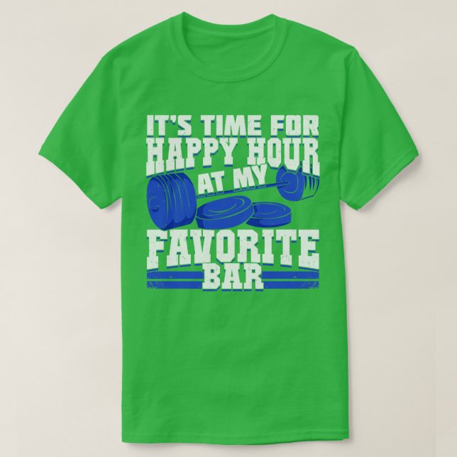 Camiseta Giro de construção de barcos com elevação de peso (Frente do Design)