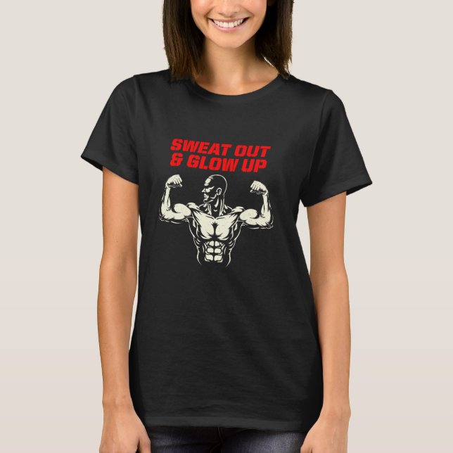 Camiseta Giro de Malhação de Suor e Brilho (Frente)