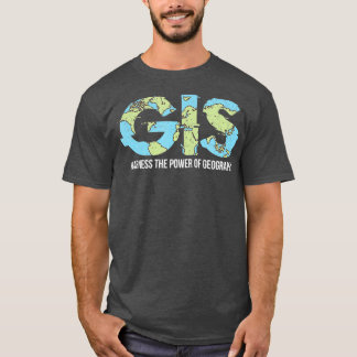 Camiseta GIS aproveita o poder da geografia