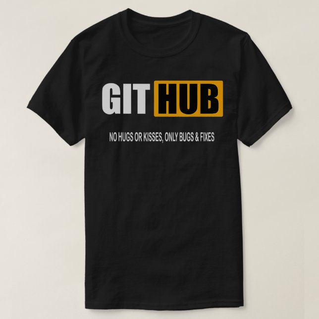 Camiseta Git o shirrty do hub (Frente do Design)