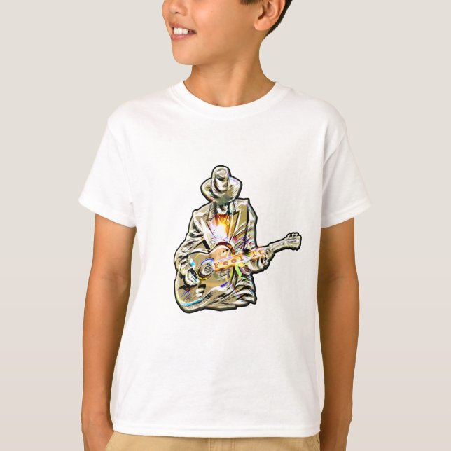 Camiseta Gitarren Blues Mann - Feel it   (Frente)