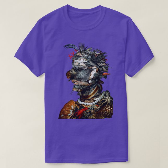 Camiseta Giuseppe Arcimboldo Water (Frente do Design)