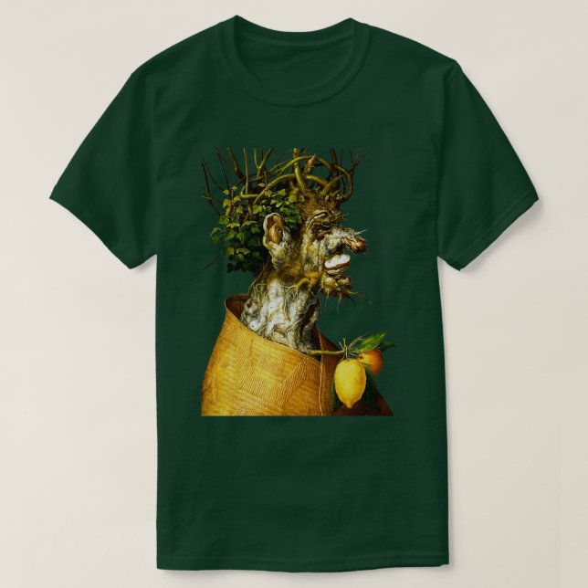 Camiseta Giuseppe Arcimboldo Winter (Frente do Design)