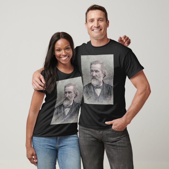 Camiseta Giuseppe Verdi - Compositor de Ópera (Unissex)