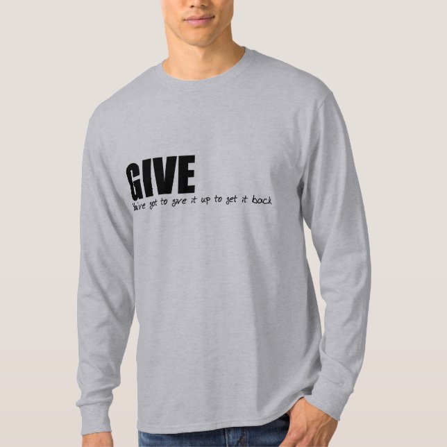 Camiseta give1 (Frente)