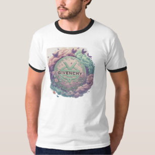 Camiseta GIVENCHY em um círculo