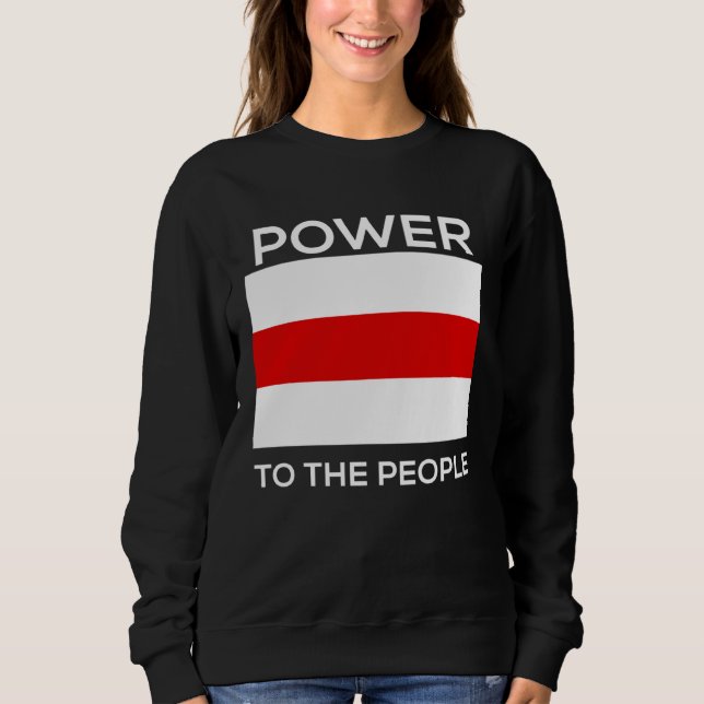 Camiseta Giving power to belarusians (Frente)