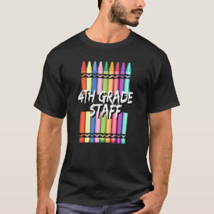 Camiseta Giz de Cera do Corpo Docente da Quarta Série