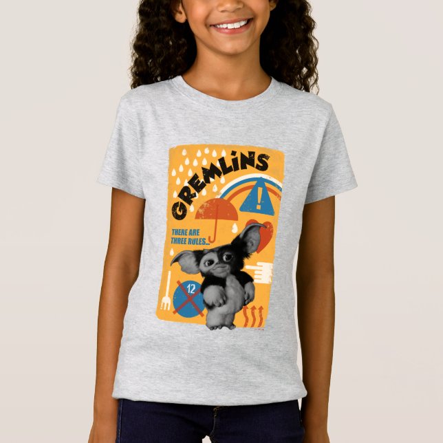 Camiseta Gizmo | Existem Três Regras (Frente)