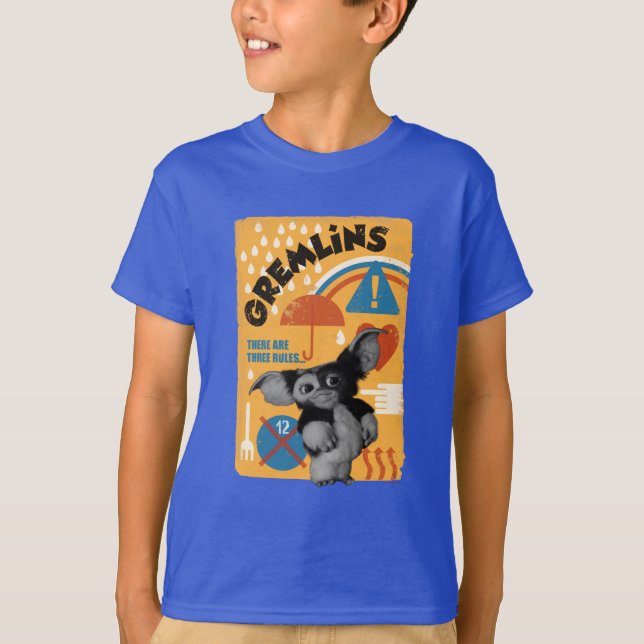 Camiseta Gizmo | Existem Três Regras (Frente)