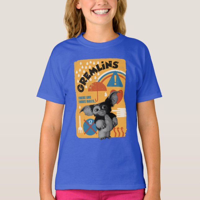 Camiseta Gizmo | Existem Três Regras (Frente)