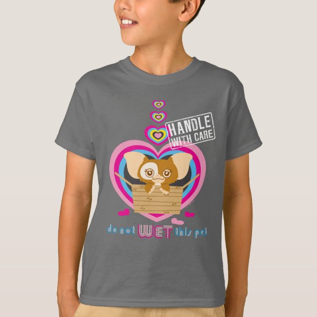 Camiseta Gizmo | Não Molhar Este Pet (Frente)