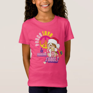 Camiseta Gizmo   Peace Love & Midnight Snacks