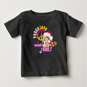 Camiseta Gizmo   Peace Love & Midnight Snacks