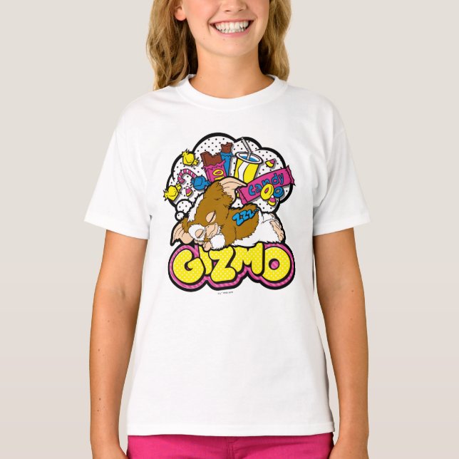 Camiseta Gizmo | Sonho de doces (Frente)