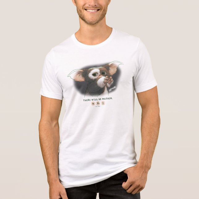 Camiseta Gizmo There Will Be Mayhem (Frente)
