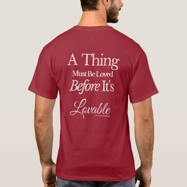 Camiseta GK Chesterton (Verso)