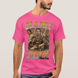 Camiseta Gla.Ddy Zad.Dy Pedro Pascal Mães.Rcus Acacius Gl.A