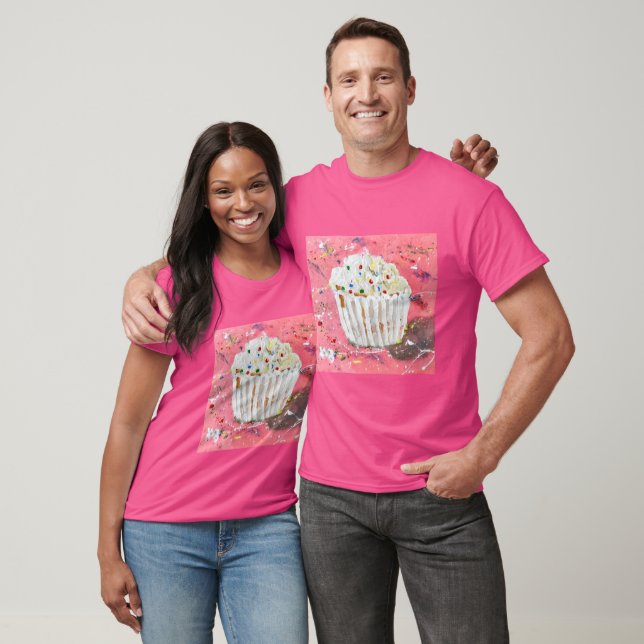 Camiseta Glacé de baunilha (Unissex)
