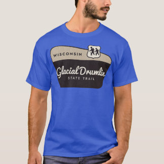 Camiseta Glacial Drumlin State Trail - Sinal de Boas-vindas