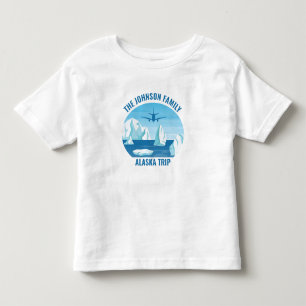 Camiseta Glaciar Legal Personalizado De Férias Da Família A