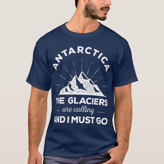 Camiseta Glaciares Antártica (Frente)