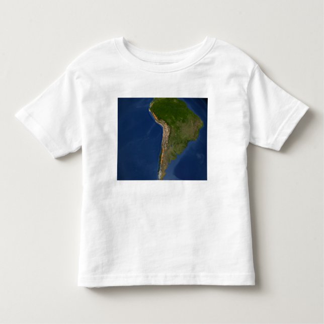 Camiseta Glaciares em regiões da América do Sul (Frente)