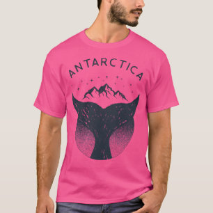 Camiseta Glaciares Vi Da Baleia De Serpente Da Antártica Mi