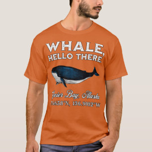 Camiseta Glacier Bay Alaska Whale Hello Ali Coordena G