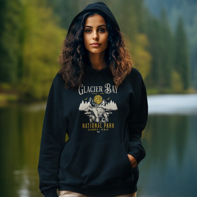 Camiseta Glacier Bay National Park Nature Lover Gift (Criador carregado)