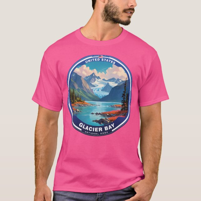 Camiseta Glacier Bay National Park Usa (Frente)