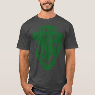 Camiseta Glacier National Park Arrohead Green