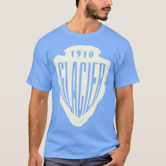 Camiseta Glacier National Park Arrohead Tan