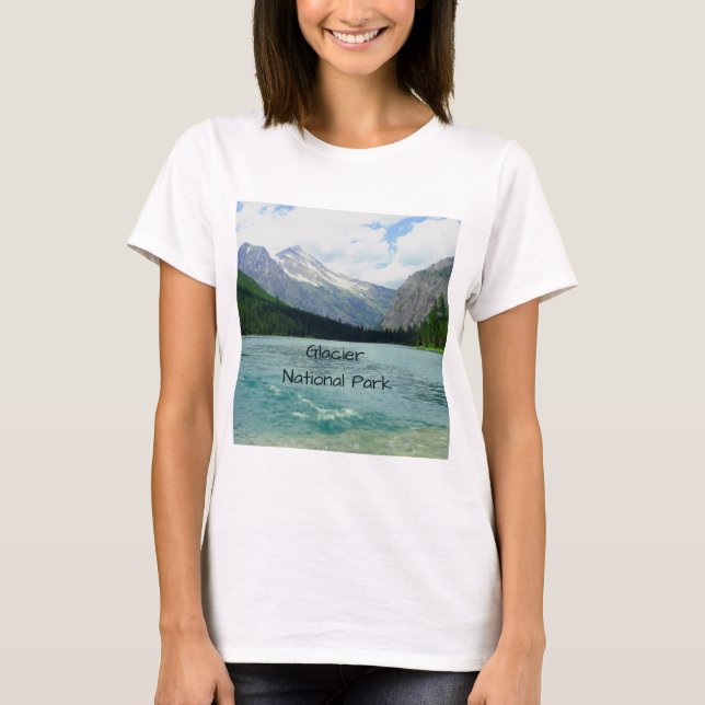 Camiseta Glacier National Park Montana (Frente)