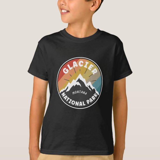 Camiseta Glacier National Park Montana (Frente)