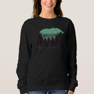 Camiseta Glacier U's National Park Bear Trees Montana Viage