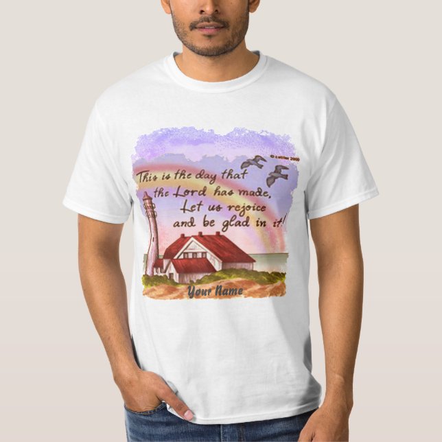 Camiseta Glad Christian Lighthouse (Frente)