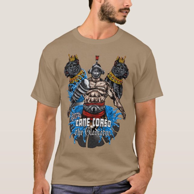 Camiseta Gladiador Cane Corso do Rei (Frente)