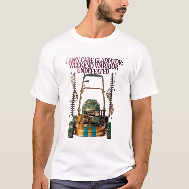 Camiseta Gladiador de Cuidados com o Jardim (Frente)